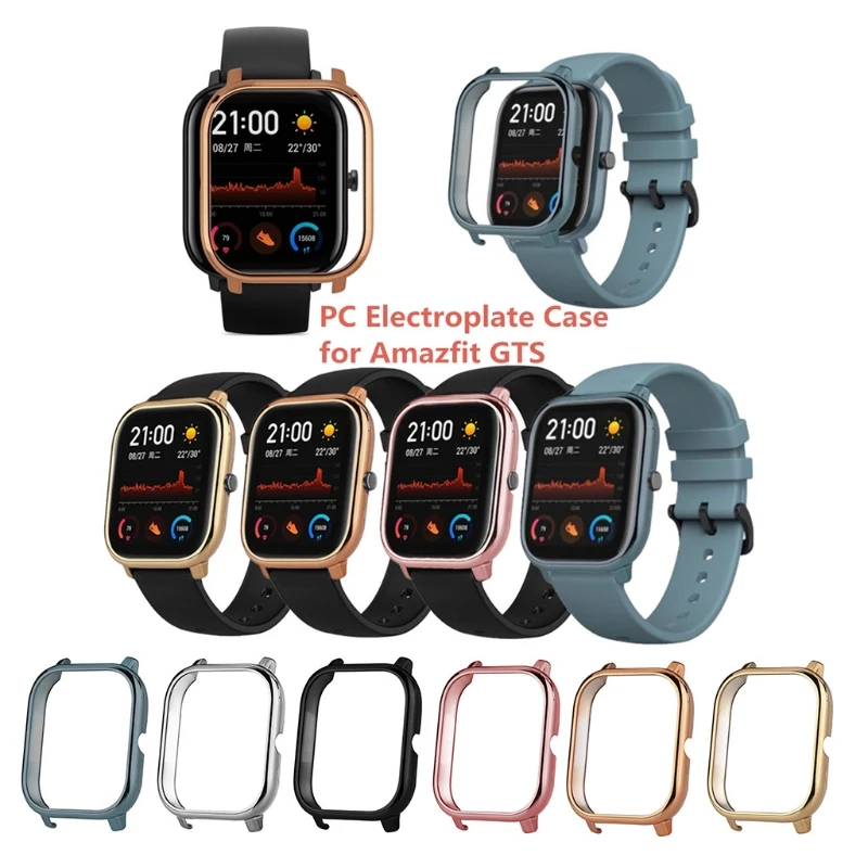 New Smart Watch Protective Bumper Cover Screen Protector Case for P8 / Huami AMAZFIT GTS/GTS2 Smartwatch