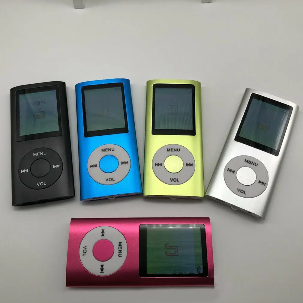 مشغل Mp3 Mp4 راديو FM رياضي لطيف محمول مع شاشة 1.8 بوصة LCD يدعم تشغيل موسيقى وفيديو ومشغلات Mp3 لطراز IPod