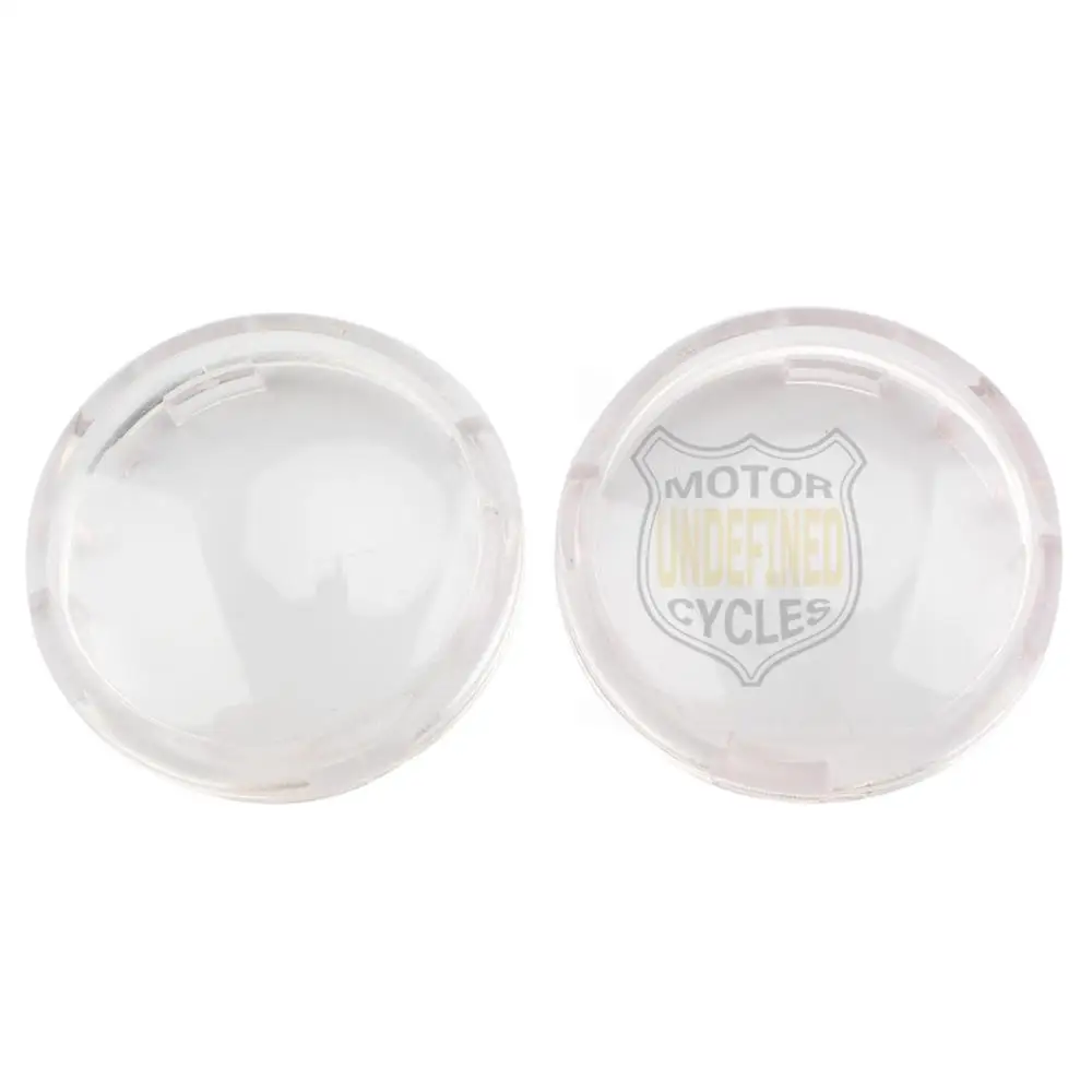 2pcs Motorcycle Turn Signal Indicator Lens Lights Cover For Harley Touring Road King Sportster 883 1200 Iron XL Softail Dyna