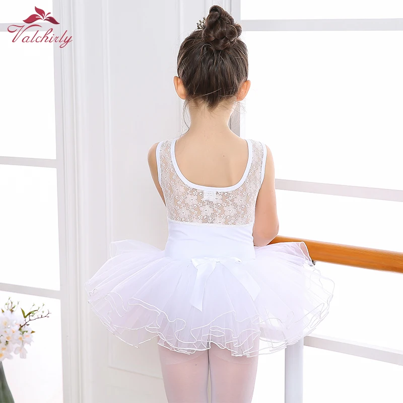 Girls Gymnastics Leotard,Dance Costume Dress,Kids Ballet Tutu Dress with Underpants,Children Skirt