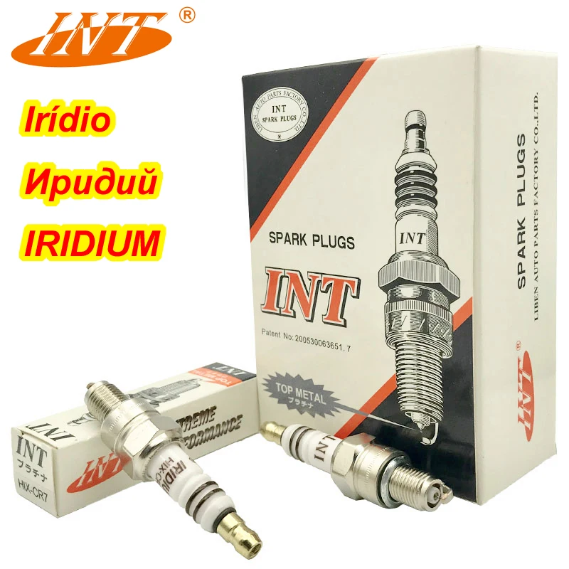 

10pcs Iridium Spark Plug HIX-CR7 FOR CR7HIX CR7HSA CR7HVX A7RTC A7TC A6RTC A7TP IU22 IUF22 Z7G BUJIA C90D XL50 90793-20015