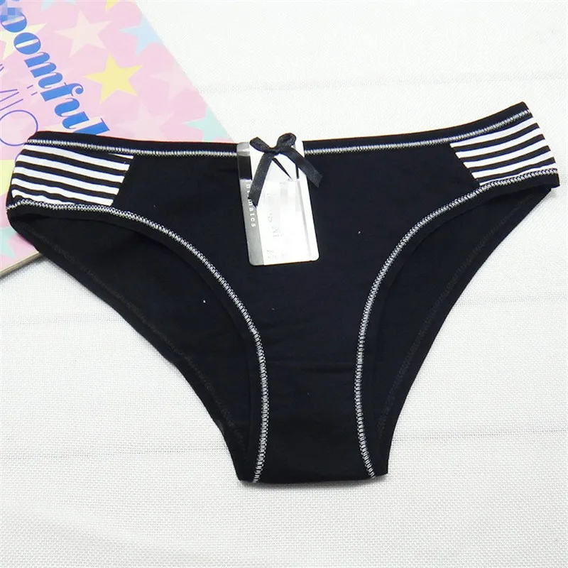 Hot Selling 1pcs/lot Spot Cotton Ladies Underwear Sexy Briefs Wholesale New Women\'s Panties Girl Briefs 89049