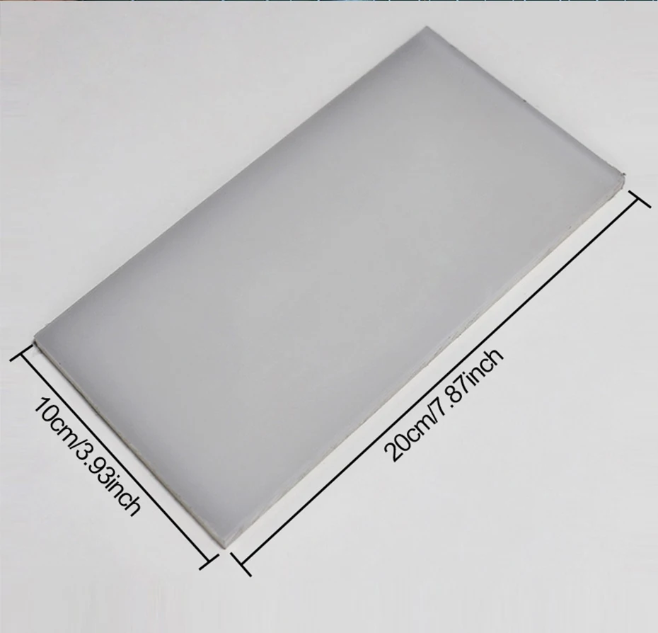 20x10cm Hohe Qualität PVC Weiß Schneiden Bord Gummi Mallet Matte Leder Handwerk Werkzeuge Für Schneiden Stanzen Stempel leder Werkzeug Matte – Detail 3