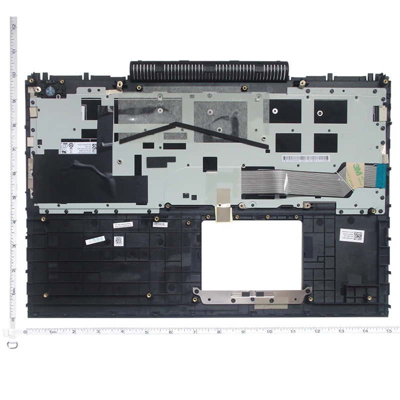 Imagem -03 - Eua Novo Teclado do Portátil para Dell Inspiron157000 7566 7567 7568 7577 5567 sem Backligh c Capa Escudo ru