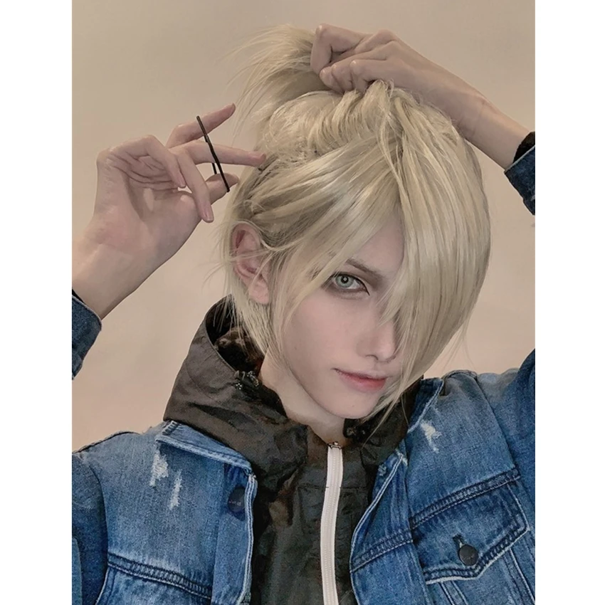 Yuri on Ice Cosplay Anime Hoodie Yuri Plisetsky Jacket Yurio Wig Cosplay Costumes Hoodies Women Halloween Costume Set Men Adult