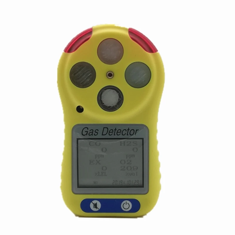 ATEX hot sale portable CH4 H2S O2 CO gas analyzer 4 multi gas detector