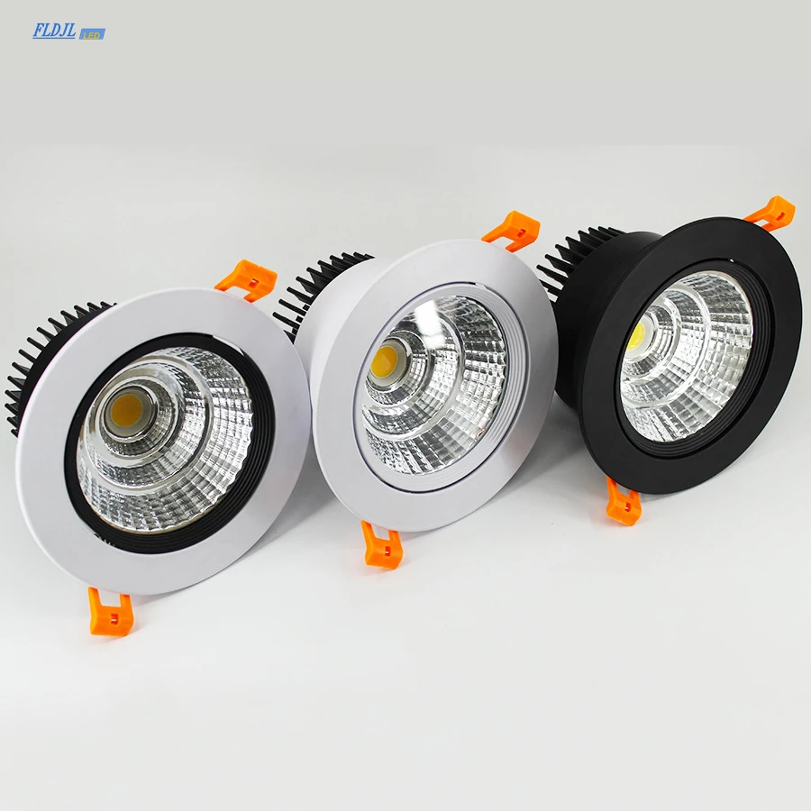 

Dimmable AC85V-265V 5W7W9W12W15W18W25W30W ceiling lamp LED lamp embedded spotlight LED downlight