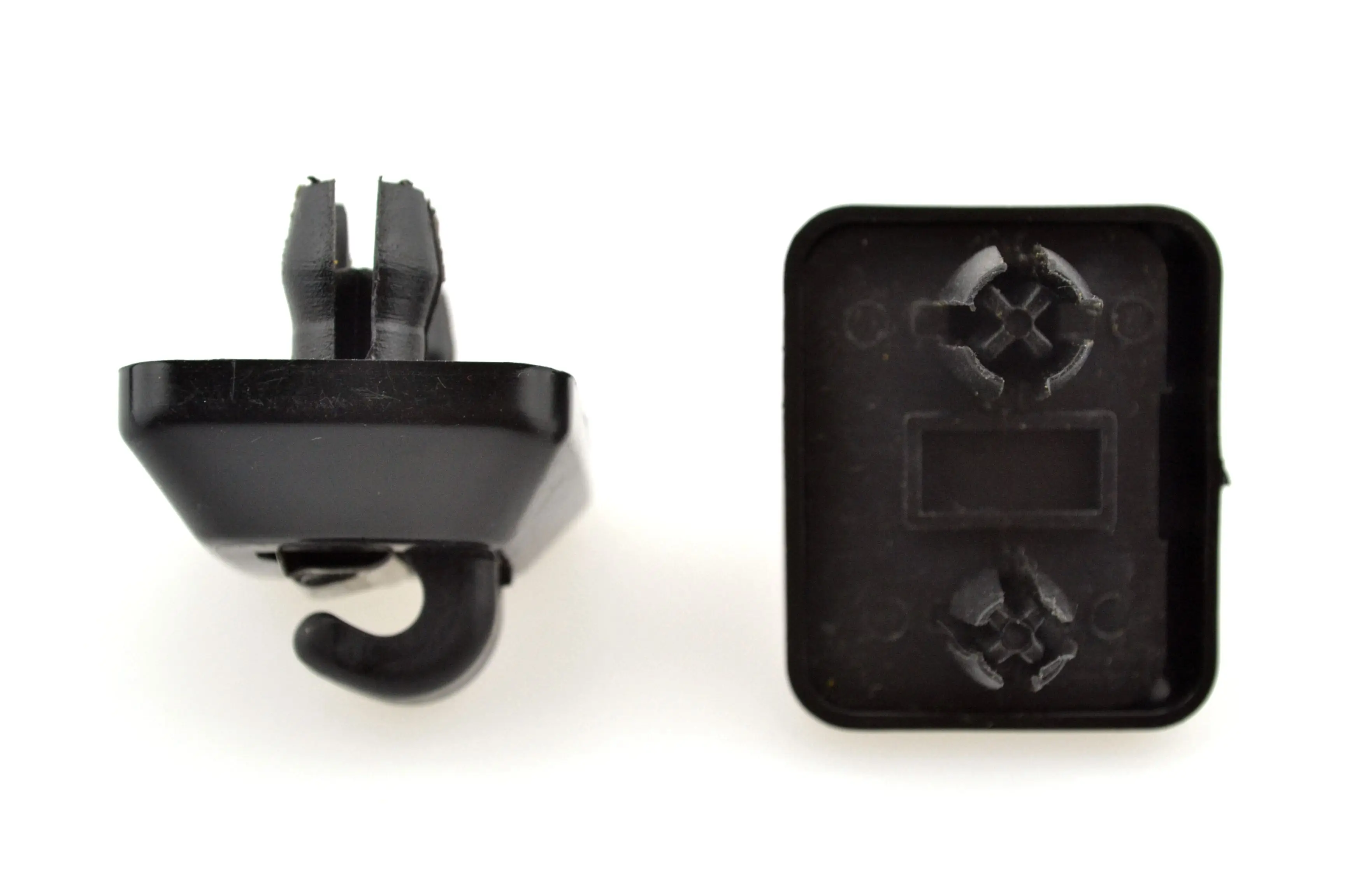 2Pcs Black Interior Sun Visor Clip Bracket Screws Holder Hook For Audi A1 A3 S3 A4 S4 A5 S5 Q3 Q5 TT 8E0857562A