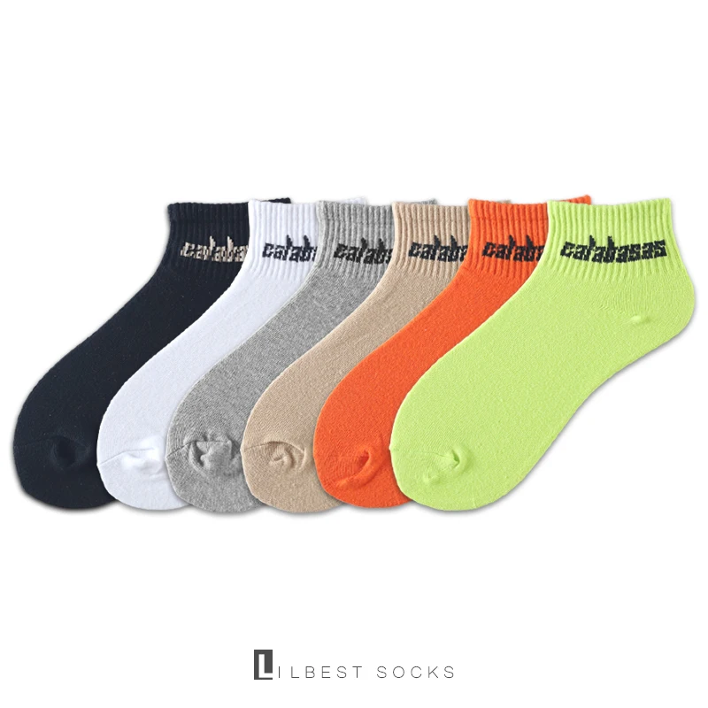 Fashion Kanye West socks men and women summer cotton socks street hip hop Calabasas socks skateboard sports socks