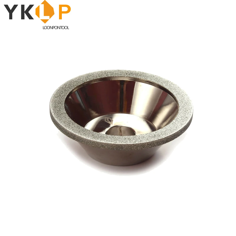 카바이드 금속 그라인더용 100mm 다이아몬드 그라인딩 휠 연마 컵 4/5" 보어 100-600 #