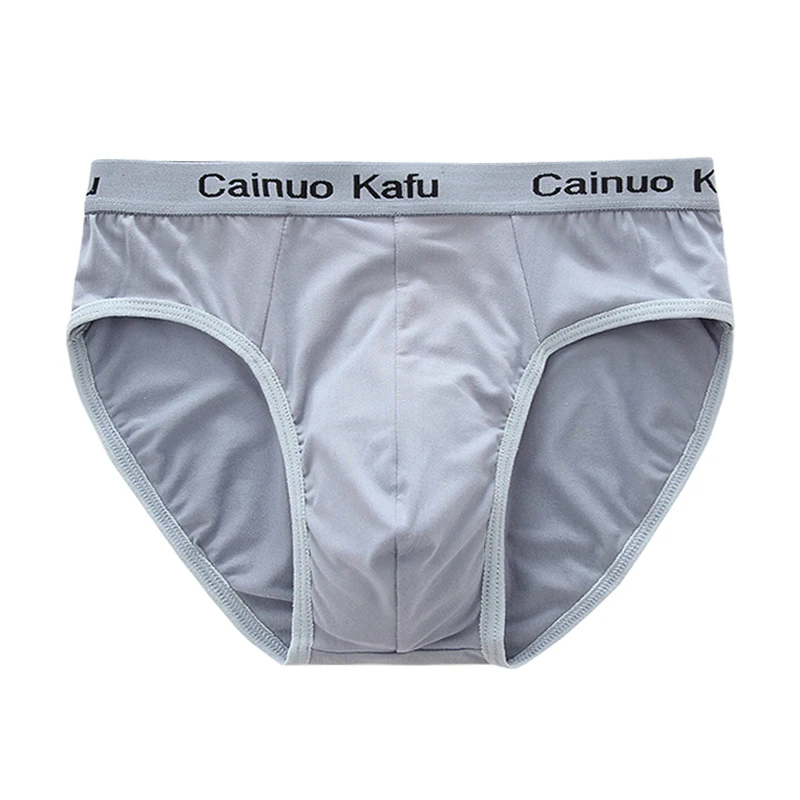 4 Pcs/Lot Breathable Men\'s Underwear Briefs Bodysuit Comfortable Solid Color Underpants Large Size L XL 2XL 3XL 4XL 5XL