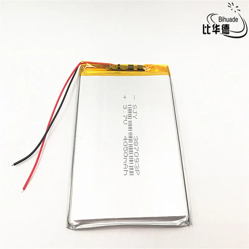 387093 de 3,7 V 4050mAh batería de polímero de litio con la Junta de Protección para Tablet PC U25GT