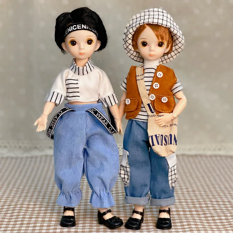 

30 см Мужская кукла BJD, мультисуставная 3D настоящая кукла для мальчика, игровой домик, кукла для девочек, игрушка в подарок