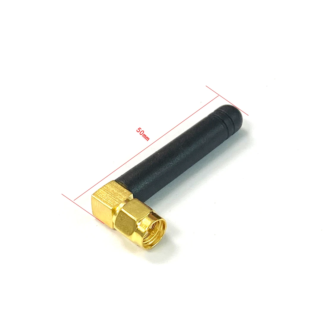 1pc 3g gsm antena sma 900-2100mhz omnidirecional sma macho ângulo direito conector cdma wcdma tdscdma antena módulo novo