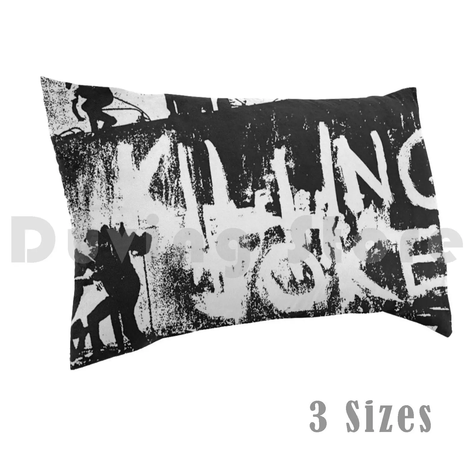 Pillow Case Black White Grafiti Hat Killing Joke Joke Band Funny Siouxsie Cult Movie Aztec Camera