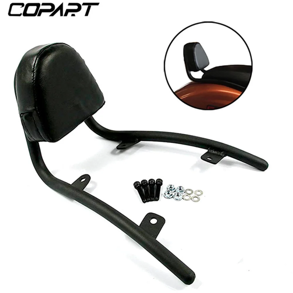 Motorcycle Rear Passenger Sissy Bar With Luggage Rack Backrest Cushion Pad For Honda Fury VT1300CX VT 1300 CX  2010-2021