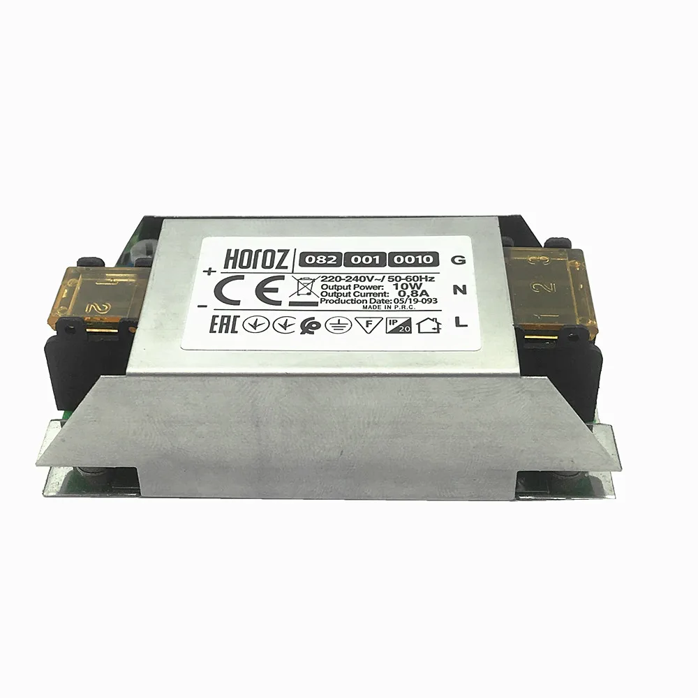 10W Ultra-thin Single Output Switching Power Supply 12V 0.8A AC/DC Ultra-thin LED Driver for LED Bulb and Lamp Bar