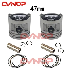 Motorcycle 47mm Piston Pin 13 mm Ring Set Assembly For  CBT150 QJ150 CM150 150cc Spare Parts