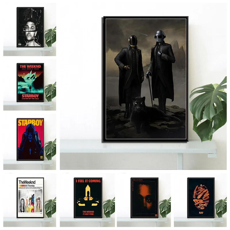 Картина в стиле панк «Звездный плакат»