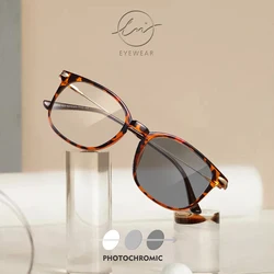 LM 2022 NEW Anti Blue Light Photochromic Computer Glasses Men Women PC Frame Blocking Ray From Computer Phone For Gaming UV400