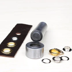 3.5-25 MM Eyelets Tools Rivet Sewing Repair Leather Strap Punch Hand Knock Installation Dies Metal Buttons Mold