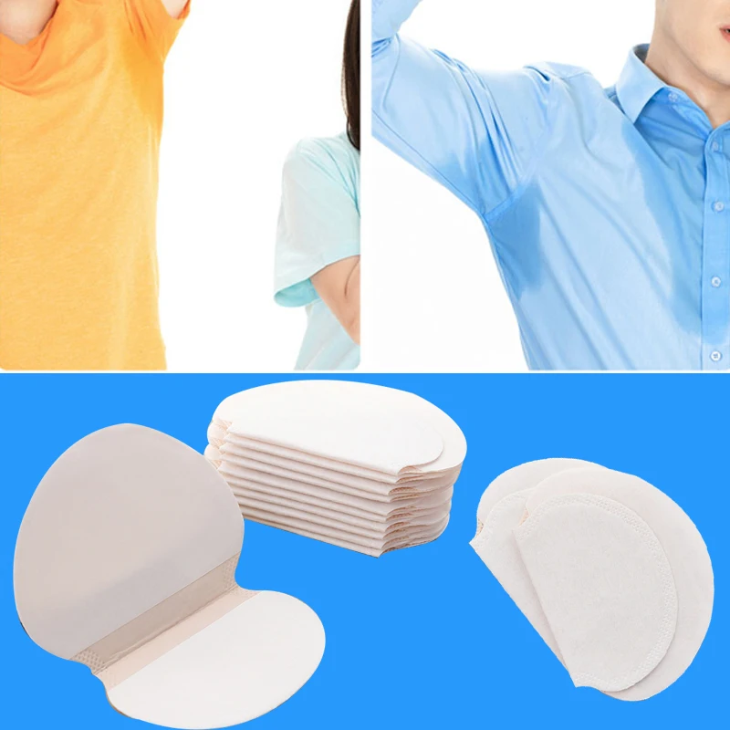 500-40Pcs Disposable Underarm Pad Sweat Guard Deodorant Armpit Sweat Stickers Dress Clothing Absorbent Sweat Perspiration Pads