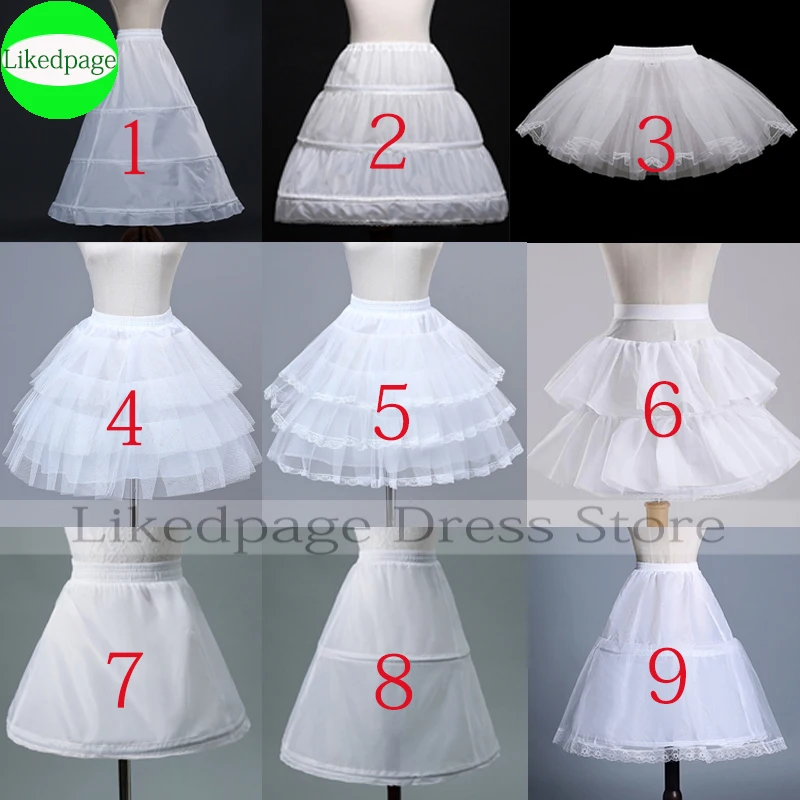 Cô Gái Hoa Petticoat Tây Nam Không Cosplay Đầm Ngắn Jupon Enfant Fille Lolita Ba Lê Váy Tutu Enaguas Sottogonna Mini