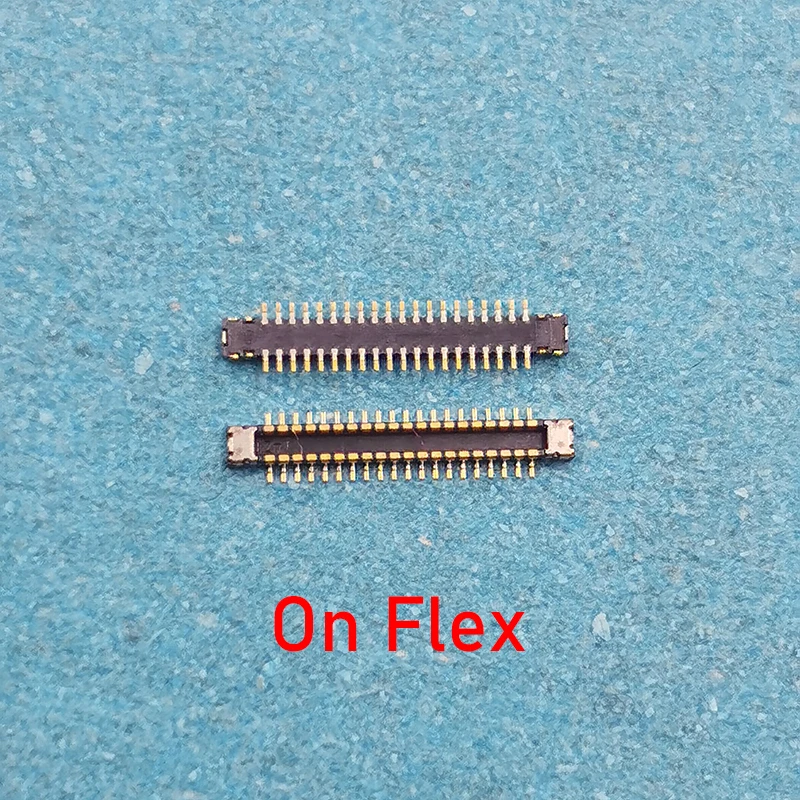 2PCS 40pin USB Ladegerät FPC Connector Auf Motherboard Für Xiaomi Mi Pocophone Poco X3 NFC/X3 Pro/x2 K30 4G 5G K30i Lade Port