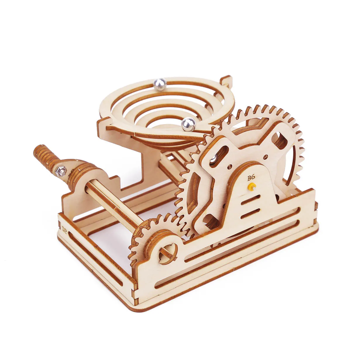 Puzzle 3D en Bois pour Enfant et Adolescent, Kit Mécanique, Boule de Labyrinthe, Jeu de Construction, Dessous de Verre, Cadeaux d'Anniversaire