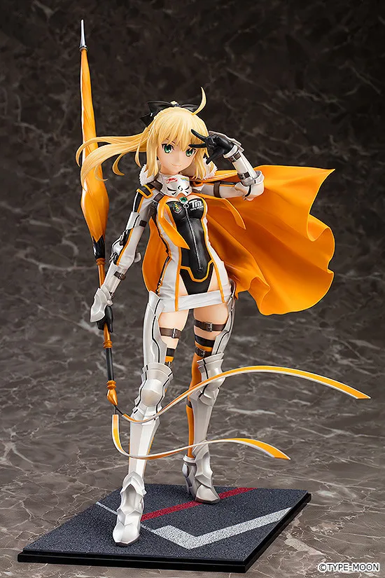 100% Original:Fate FGO Altria Pendragon RACE QUEEN 1/7 PVC Action Figure Anime Figure Model Toys Figure Collection Doll Gift