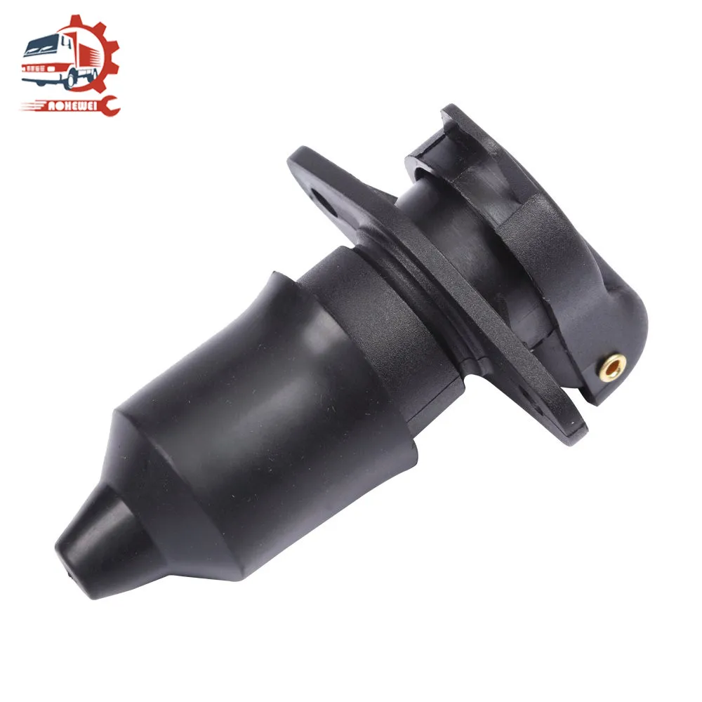 AOHEWEI 3Pin Trailer Plug Towing Socket Connector 12V Screw End 3 Way Male Female Truck Part for Electrical Caravan Vehicle