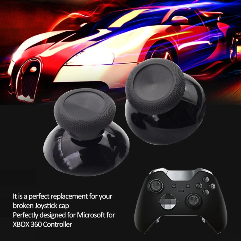 For XBox One 3D Analog Joystick Stick For XBox One Game Controller Analogue Thumbsticks Caps Mushroom Gamepad Rocker Replacement