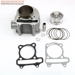 63mm 200cc Big Bore Cylinder Kit for Baotian BT125T GY6 125cc 150cc 152QMI 157QMJ 4 Stroke Scooter ATV Engine Parts