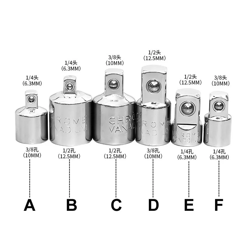 CR-V Socket Ratchet Wrench Adapter 1/4