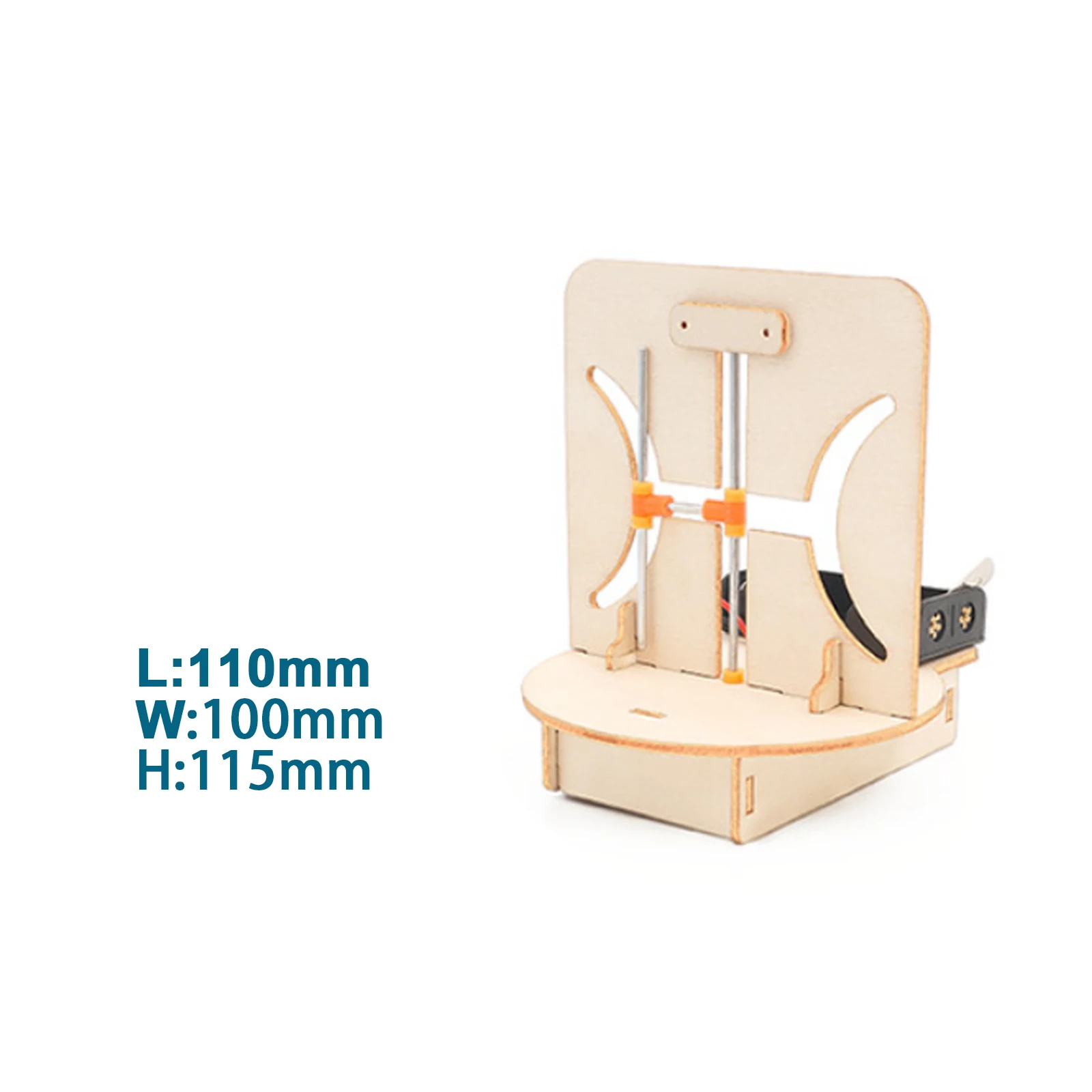 STEM Toys Magic Wooden Hyperbolic Model Kit Puzzle Painted Kids DIY Funny Science Physic Project Experiment For School Children