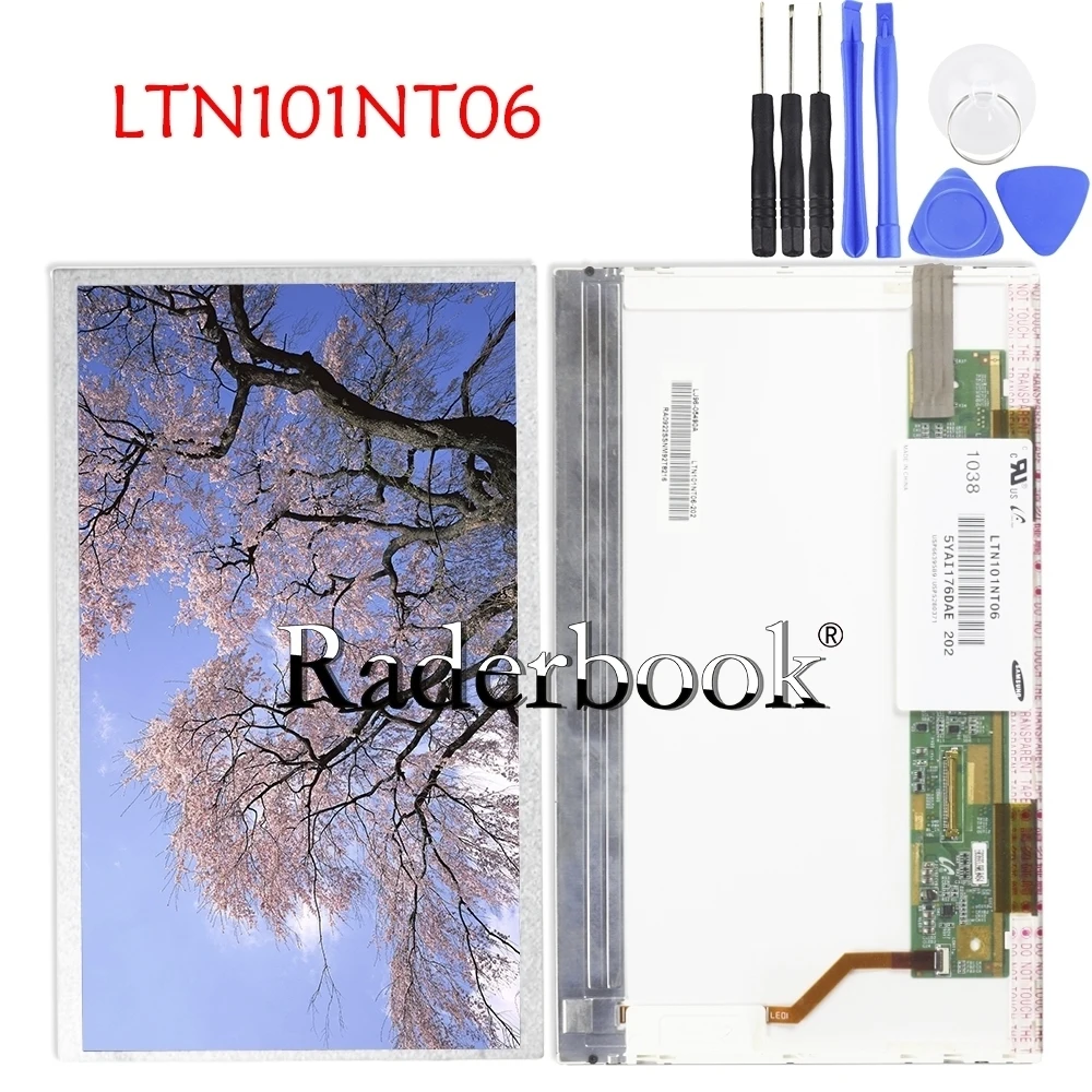 LTN101NT06 fit LP101WSA B101AW03 V.0 V.1 LTN101NT02 HSD101PFW2 NOTEBOOK LAPTOP LCD LED PANEL SCREEN DISPLAY Panel