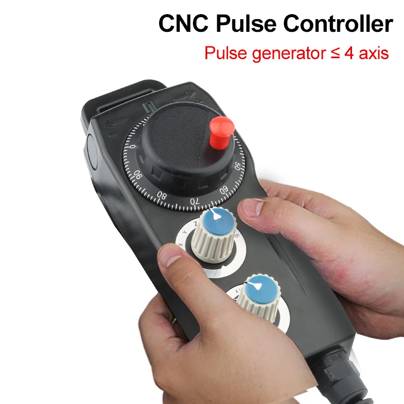 CNC Manual Pulse Generator MPG Universal Suspension Handwheel SYNTEC System For CNC Router Machine Tools