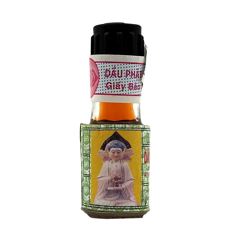 Natural Herbal Buddha Ointment Oil Treatment for headaches, stomachaches, carsickness, etc. makes you relaxed