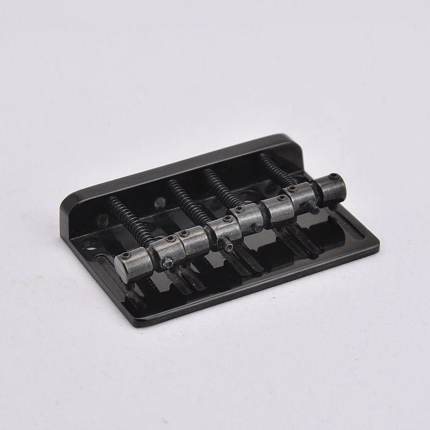 1 Set Bass Bridge for 4 Strings Electric Bass For Precision / Jazz Black