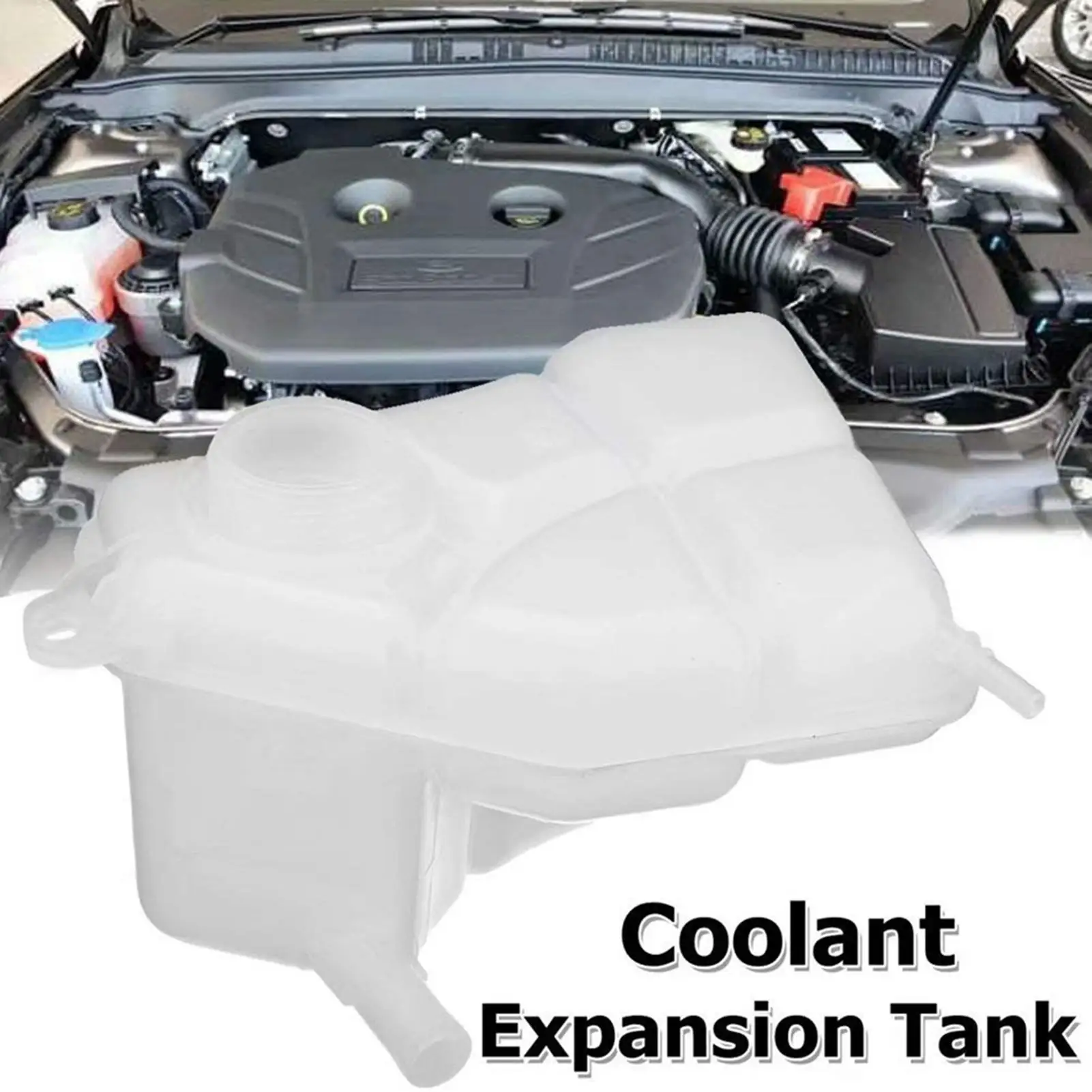 Car Engine Reservoir Expansion Coolant Water Header Tank Bottle 1221362 for Fiesta 2001 2002 2003 2004 2005 2006 2007 2008