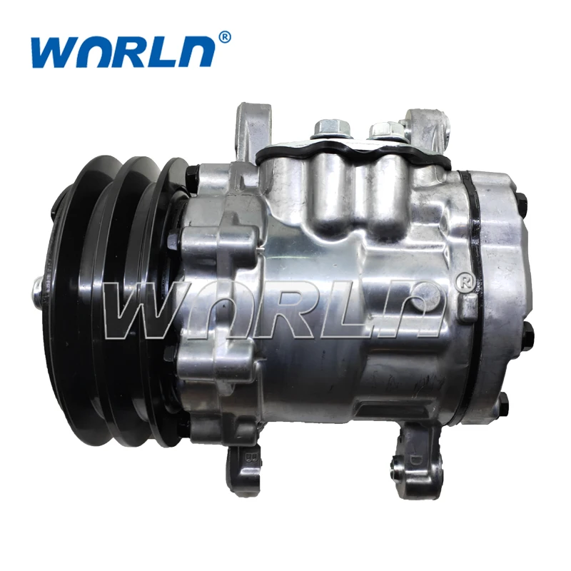 OEM 46443509 Auto A/C Compressor For Fiat 7B10 2PK 115MM Air Conditioning Pumps Supplier