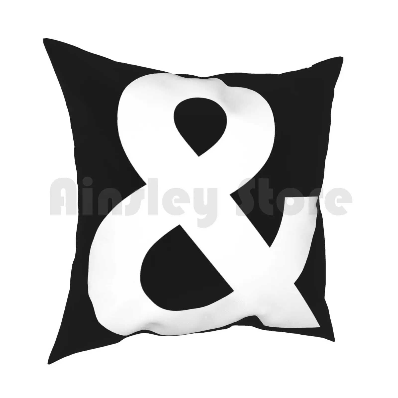 Ampersand Pillow Case Printed Home Soft DIY Pillow cover Ampersand Fashion Cool Trending Cool Fashion Pll Cool Cool Top