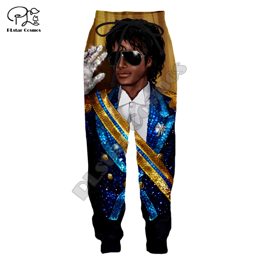 PLstar Cosmos Pop King Singer Musician Michael Jackson Streetwear Sweatpants 3DPrint  Men/Women Joggers Pants Funny Trousers A1