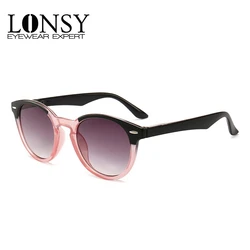 Fashion Unisex Round Reading Sunglasses Men Women Clear Lens Presbyopic Glasses Optical Spectacle Diopter +100 +200 +300 +400