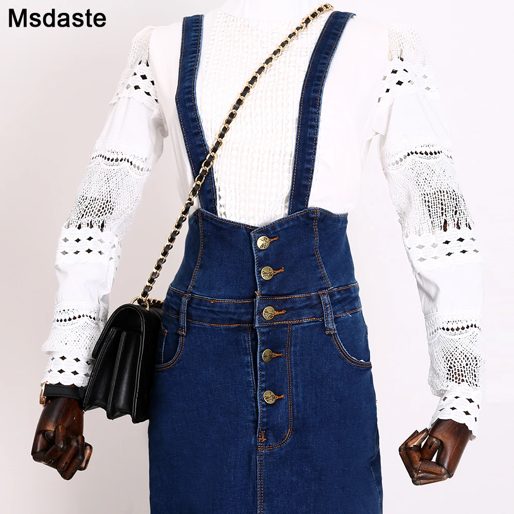 Cómo Combinar Falda Peto Vaquero Mujer Pichi Vaquero Corto Peto