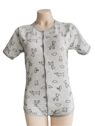 Body animal avec boutons avant, grenouillère adulte, barboteuse bébé adulte, vêtements Abdl