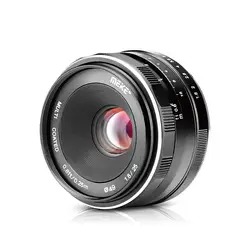 Meike 25mm f1.8 Large Aperture Manual Lens for Olympus Micro 4/3/Sony E/Canon EF-M/FujifilmX Cameras