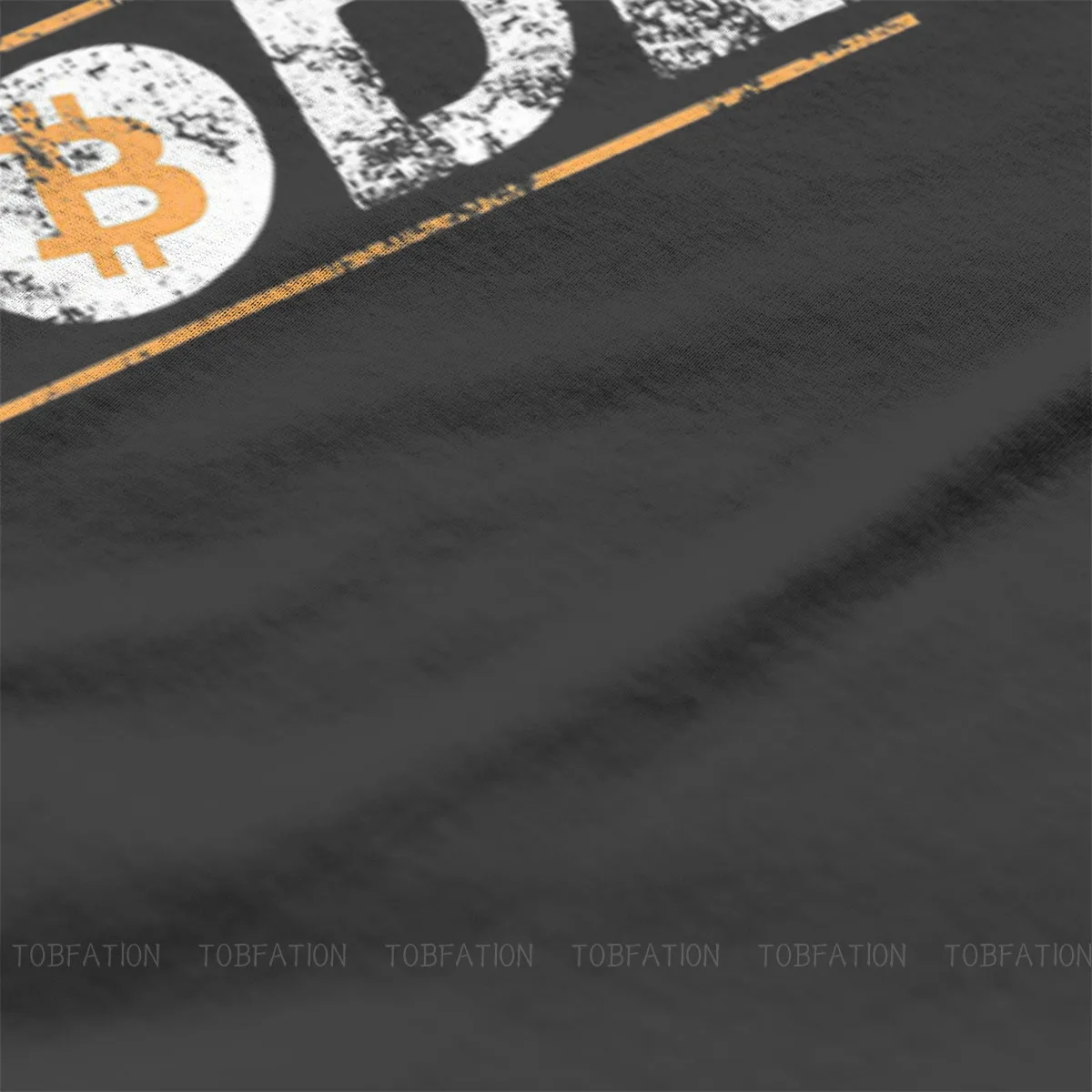 Bitcoin Art HODL  Hold BTC Essential Tshirt Vintage Alternative Men\'s Clothes Tops Big Size Cotton O-Neck T Shirt
