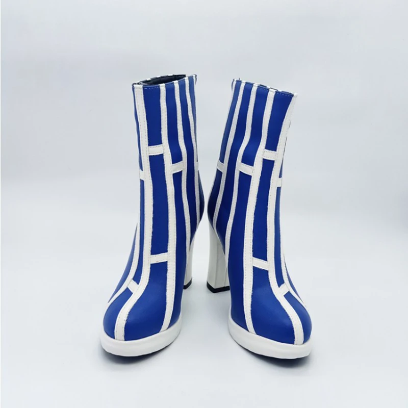 Anime Jolyne Cujoh Cosplay Boot Schoenen Bizarre Adventure Kostuum Schoenen Pu Leer Voor Vrouwen Meisjes