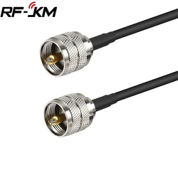 Uhf Male To Male Coaxial Cable Ham Rg58 Coax Cable Pl259 Connectors For Cb Radio Vhf Hf Radio Wifi Antenna Extension